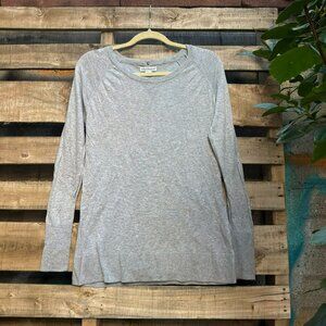 Wearing your Heart on your Sleeve Heather Gray Long Sleeve Top